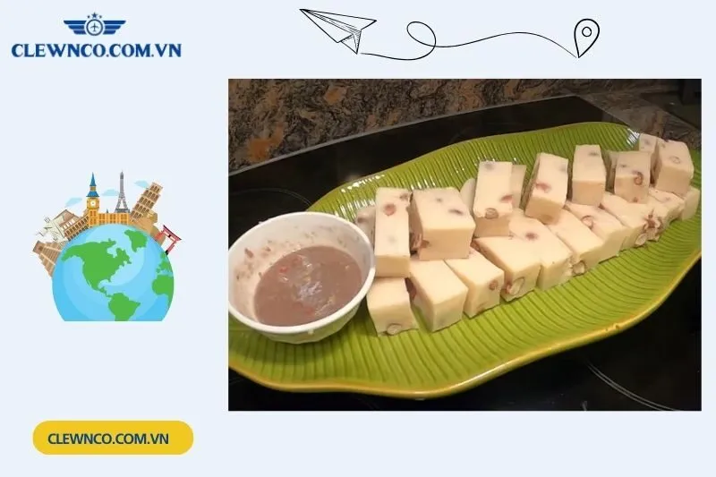 Bánh đúc nhân lạc