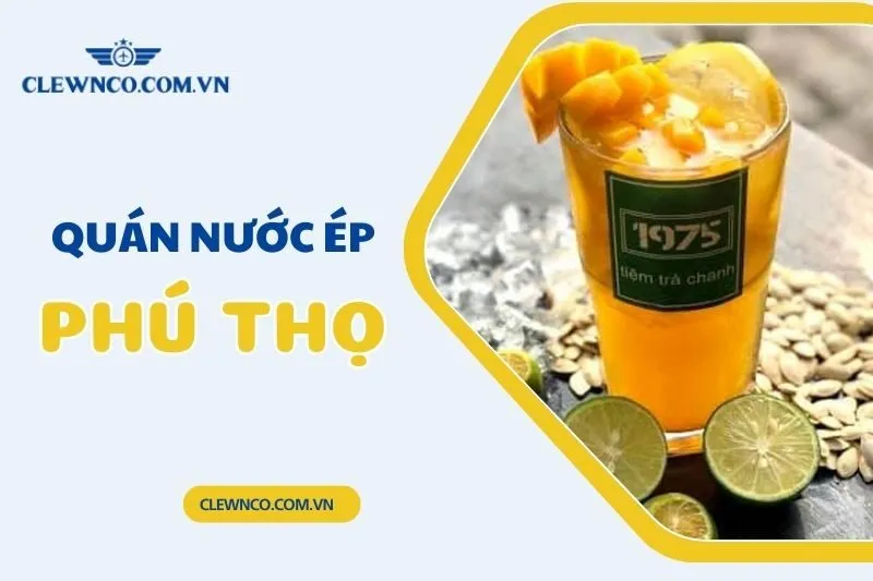 Khám Phá Top 7 Quán Nước Ép Phú Thọ Ngon Và Chất Lượng