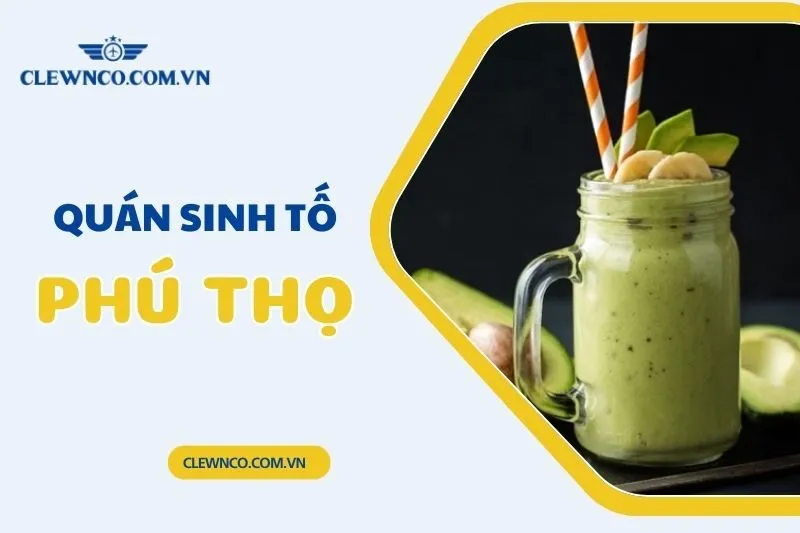 Top 6 Quán Sinh Tố Phú Thọ Ngon Tuyệt Đỉnh - Gợi Ý Từ Clewnco