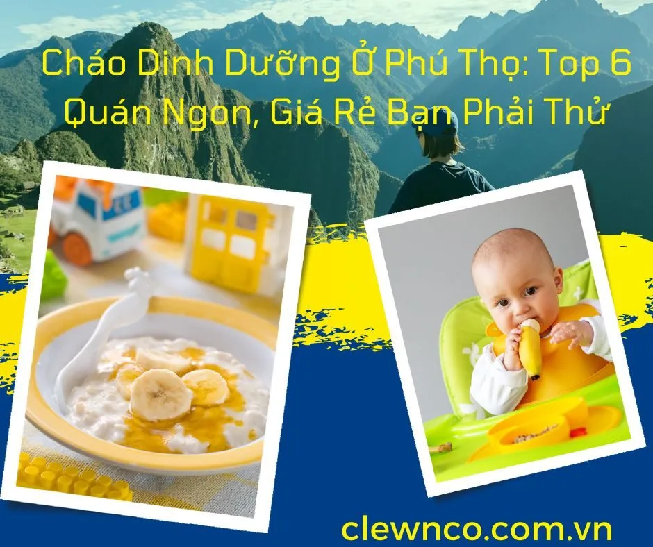 Cháo Dinh Dưỡng Ở Phú Thọ: Top 6 Quán Ngon, Giá Rẻ Bạn Phải Thử